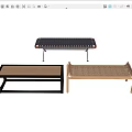 Modern Minimalist Stool Designs With Rattan Seats And Wooden Frames For Indoor Use