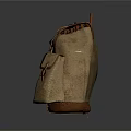 Vintage Canvas Backpack With Leather Straps Multiple Pockets And Classic Design
