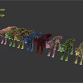 Wolf Cartoon Wolf Animation Wolf Animation Wolf Big Bad Wolf Warrior Cartoon Character Cartoon Animal 3d model