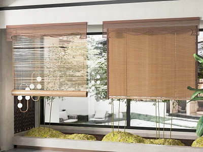 New Chinese-style Venetian Blinds Combination model