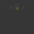 Gray Square And Rectangular Panels With Various Simple Icons Arranged In Rows And Columns