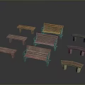Various Types of Wooden Stools with Different Designs and Styles for Home Decor