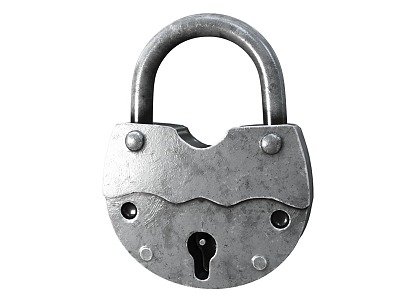 Padlock door lock beam anti-theft lock iron lock padlock door lock beam anti-theft lock iron lock padlock door lock beam anti-theft lock iron lock padlock door 3d model