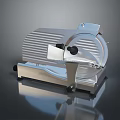 Stainless Steel Commercial Food Slicer With Sharp Blade And Stable Base