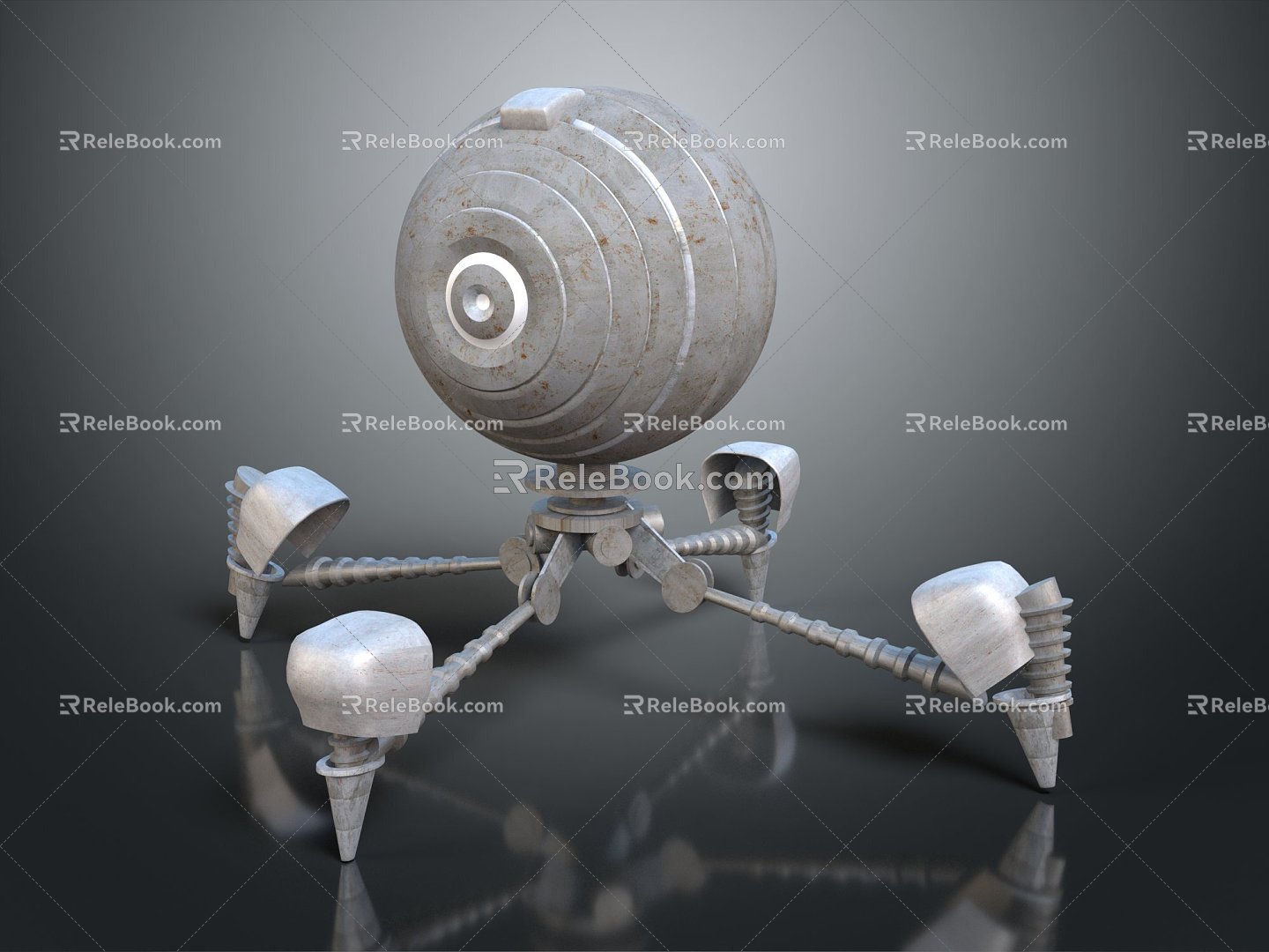 INDUSTRIAL LOFT SPACECRAFT SPACECRAFT SPACECRAFT 3d model