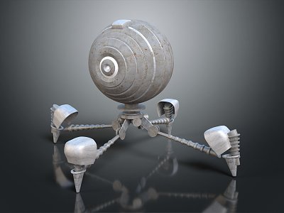 INDUSTRIAL LOFT SPACECRAFT 3d model