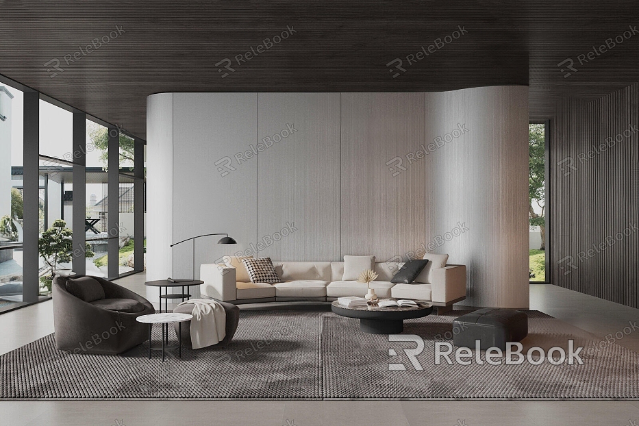 Minotti living room model