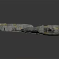 Modern fighter sci-fighter sci-fighter space fighter 3d model