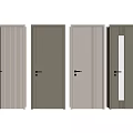 Modern Interior Swing Doors Featuring Different Designs And Finishes For Home Decor