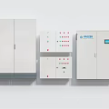 Modern distribution box distribution box control cabinet 3d model