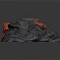 High Quality Colorful Clothing Fabric Stacked With Red Gray Purple Textiles