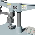 Industrial Mechanical Testing Equipment with Base Column Beam and Digital Display for Precision Measurement