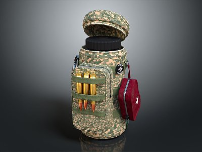 Marching Bag Marching Backpack Military Bag Military Backpack Military Backpack Military Backpack Soldier Bag 3d model