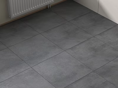 Gray Textured Floor Tiles Enhancing Modern Indoor Floor Aesthetics And Design 3d model