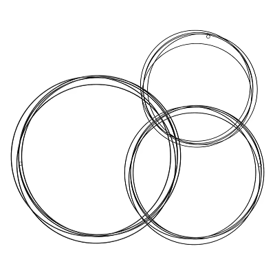 Modern wall decoration wall decoration pendant 3d model