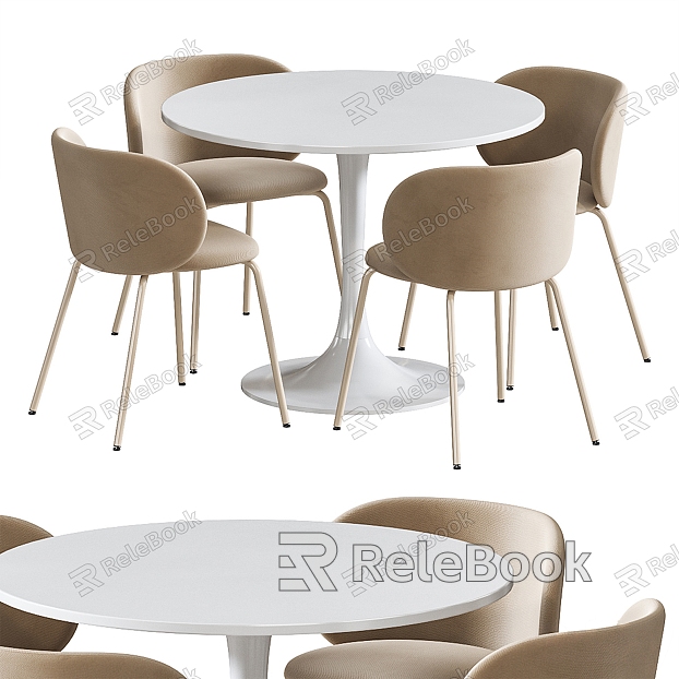 Casual tables and chairs model