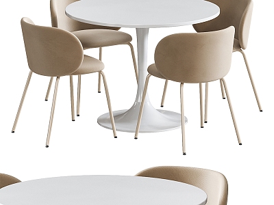 Casual tables and chairs model