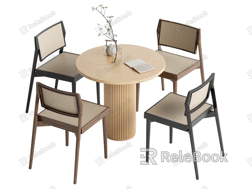 Quiet leisure tables and chairs model