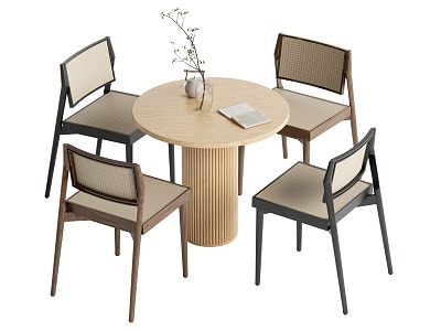 Quiet leisure tables and chairs model