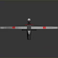 Crossbow Mechanical Crossbow Shift Bow and Arrow Shoot Far Equipment Weapons High-tech Crossbow 3d model