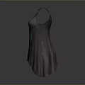 Gray Casual Tank Top With Teal Female Symbol For Everyday Wear