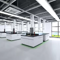 Modern Laboratory Disease Control Laboratory 3d model