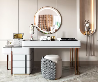 Modern Dresser 3d model