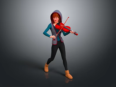 Woman Female Beauty Female Youth Girl Female Character Girl Realistic Woman 3d model