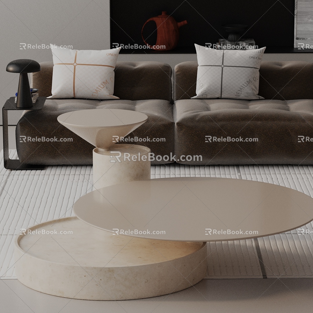 Modern coffee table 3d model