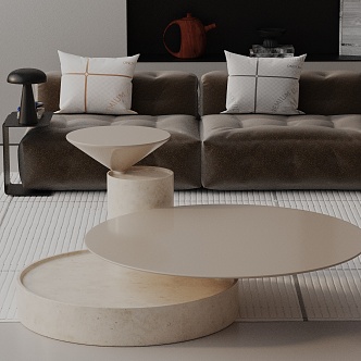 Modern coffee table 3d model