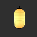 Traditional Yellow Paper Lantern Hanging Design For Home Decoration And Festive Celebrations