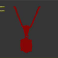 Elegant Golden Chain Necklace With Oval Red Gemstone Pendant And Small Diamond Accents