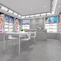 Modern Cosmetics Store Cosmetics Store 3d model