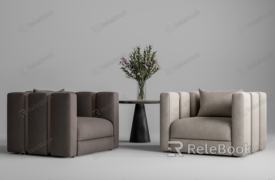 Single Sofa Reception Room Sofa model