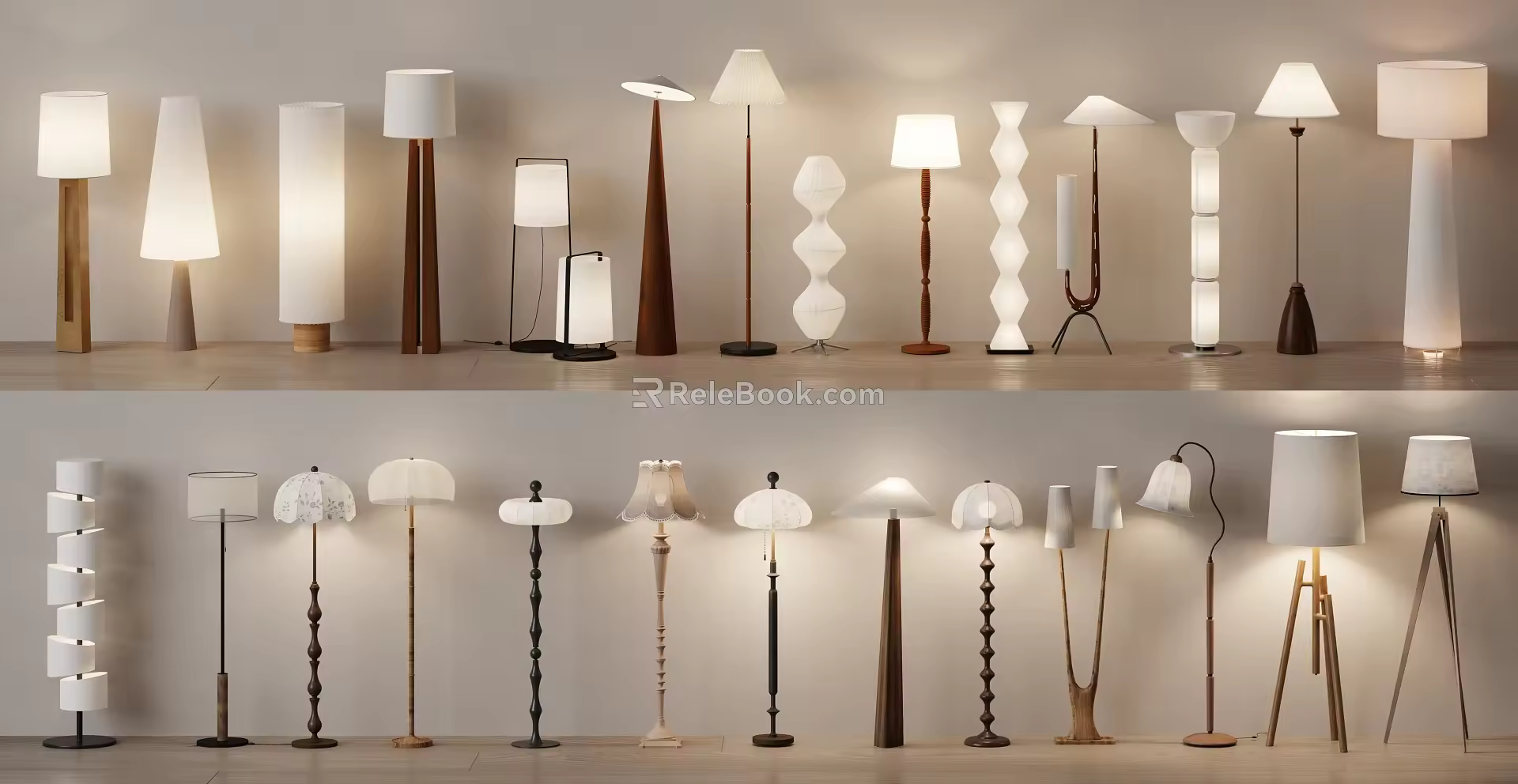 Modern Floor Lamp Decorative Lamp 3d model