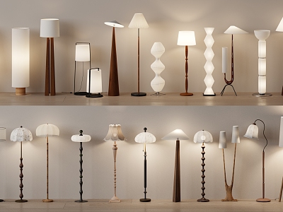 Modern Floor Lamp Decorative Lamp model