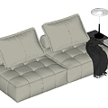 Modern Multiplayer Sofa 3d model