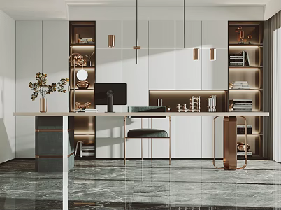 Light Luxury Study 3d model