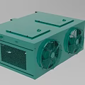 High Performance Green Industrial Equipment With Dual Fans And Cooling Grille