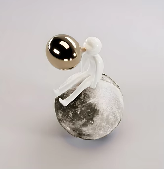 Modern Decorative Ornaments Modern Ornaments Art Decorations 3d model