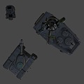 Military vehicle package 3d model