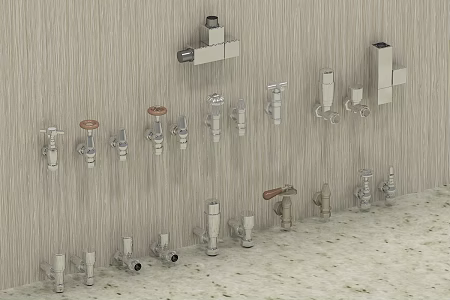 Heating switch valve 3d model