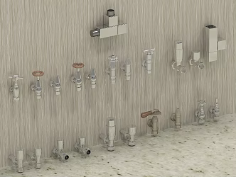 Heating switch valve 3d model