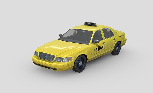 New York Taxi 3d model