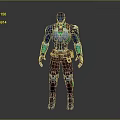 Bionic Human Intelligent Human Intelligent Robot Android Human Simulation Human Robot Cyberhuman 3d model