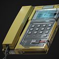 Realistic Cyberpunk Phone 3D Model 3d model