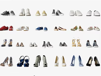 Modern Shoes 3d model
