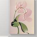 Decorative Painting Figure Painting Landscape Painting Abstract Painting Plant Painting 3d model