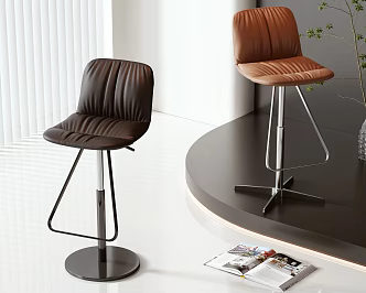 Modern Bar Chair 3d model