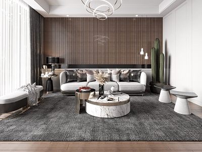 Light Luxury Living Room model